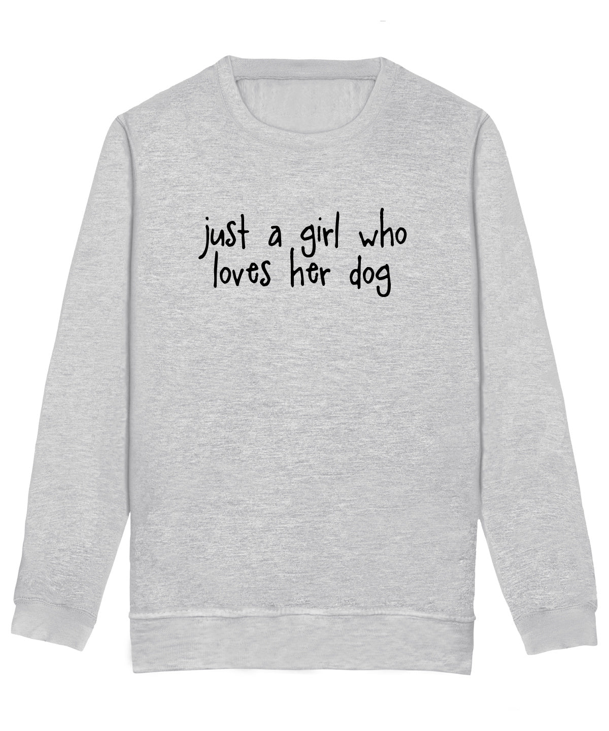 Just a Girl Who Loves Her Dog Sweatshirt, Children's Sweatshirt