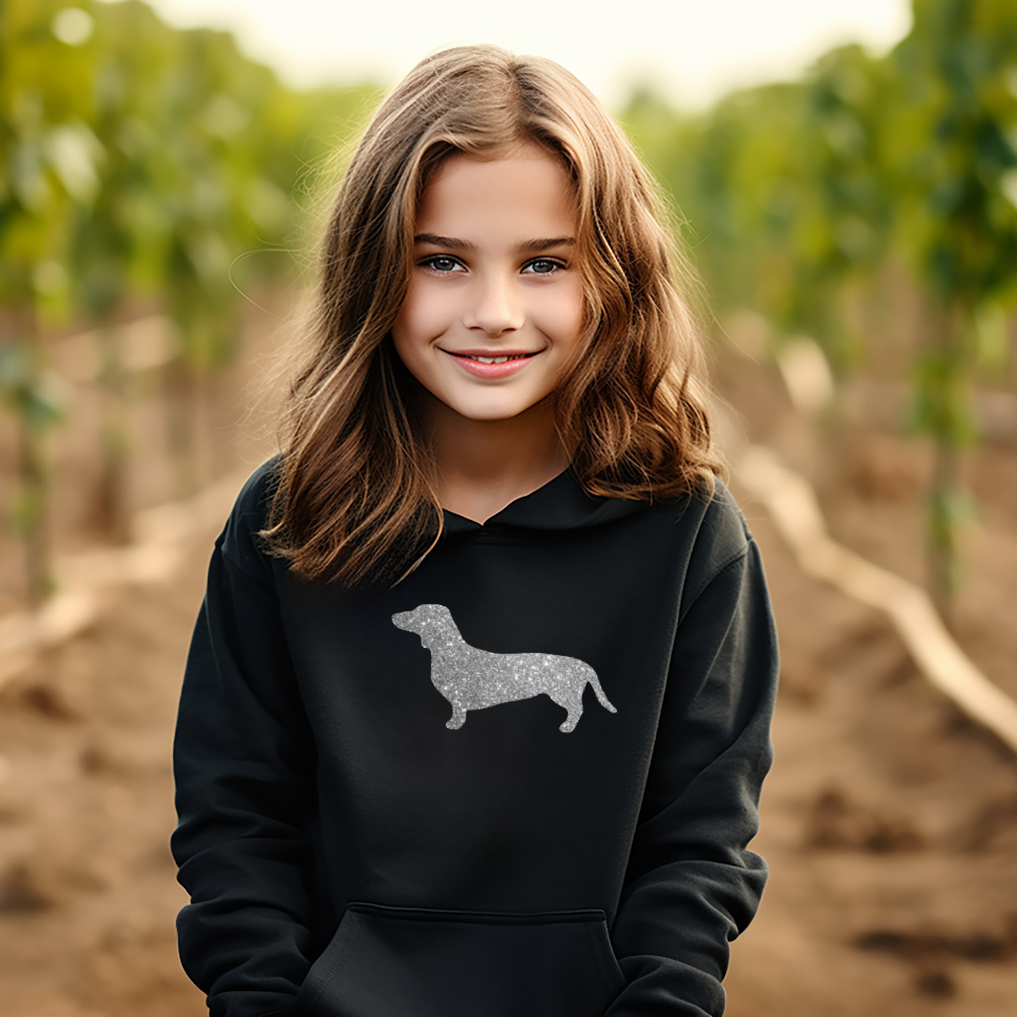 Children's Dog Hoodie, Personalise with ANY DOG BREED