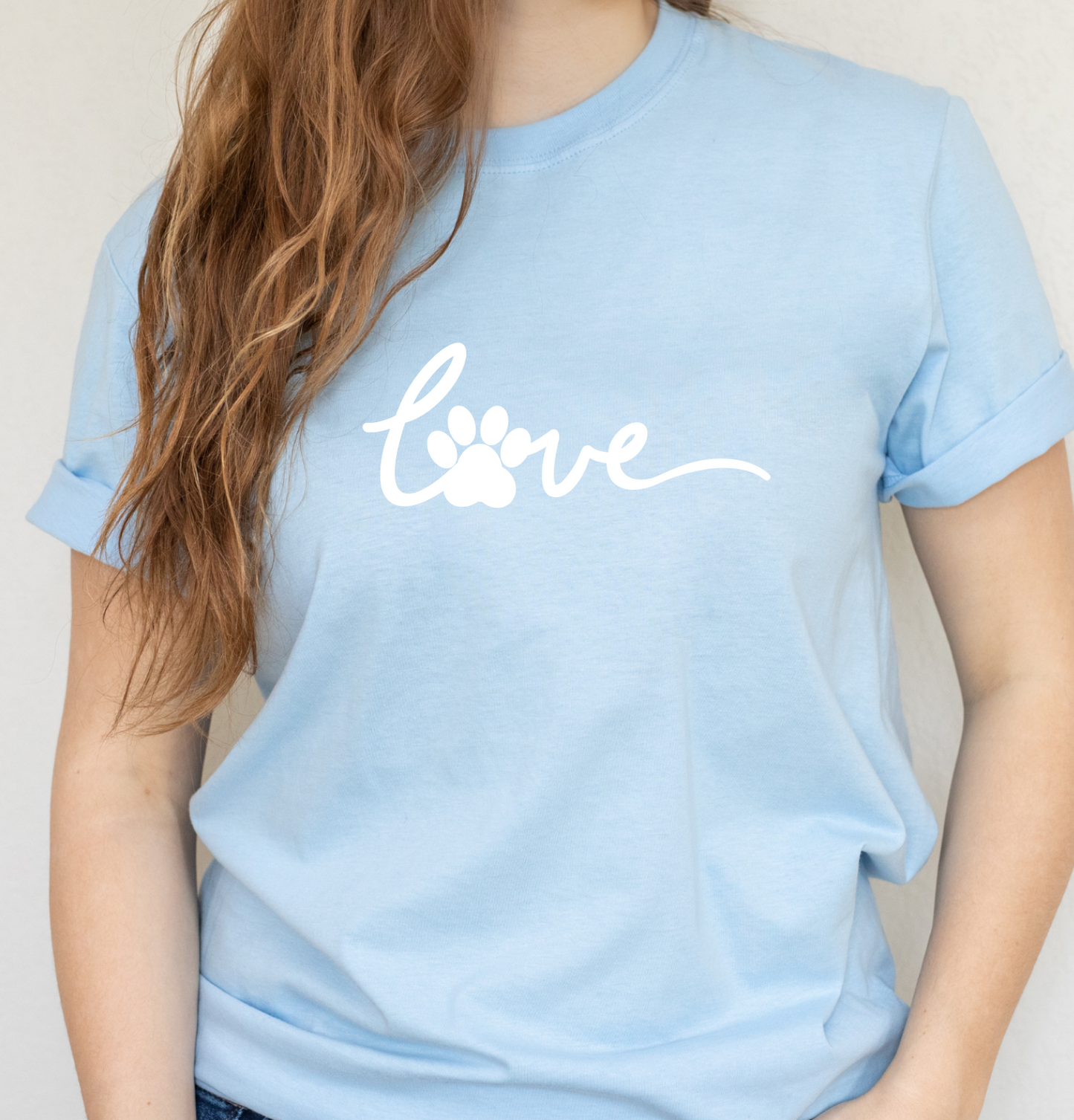 Love my Dog T-Shirt - Soft Organic Cotton Unisex Fit Shirt