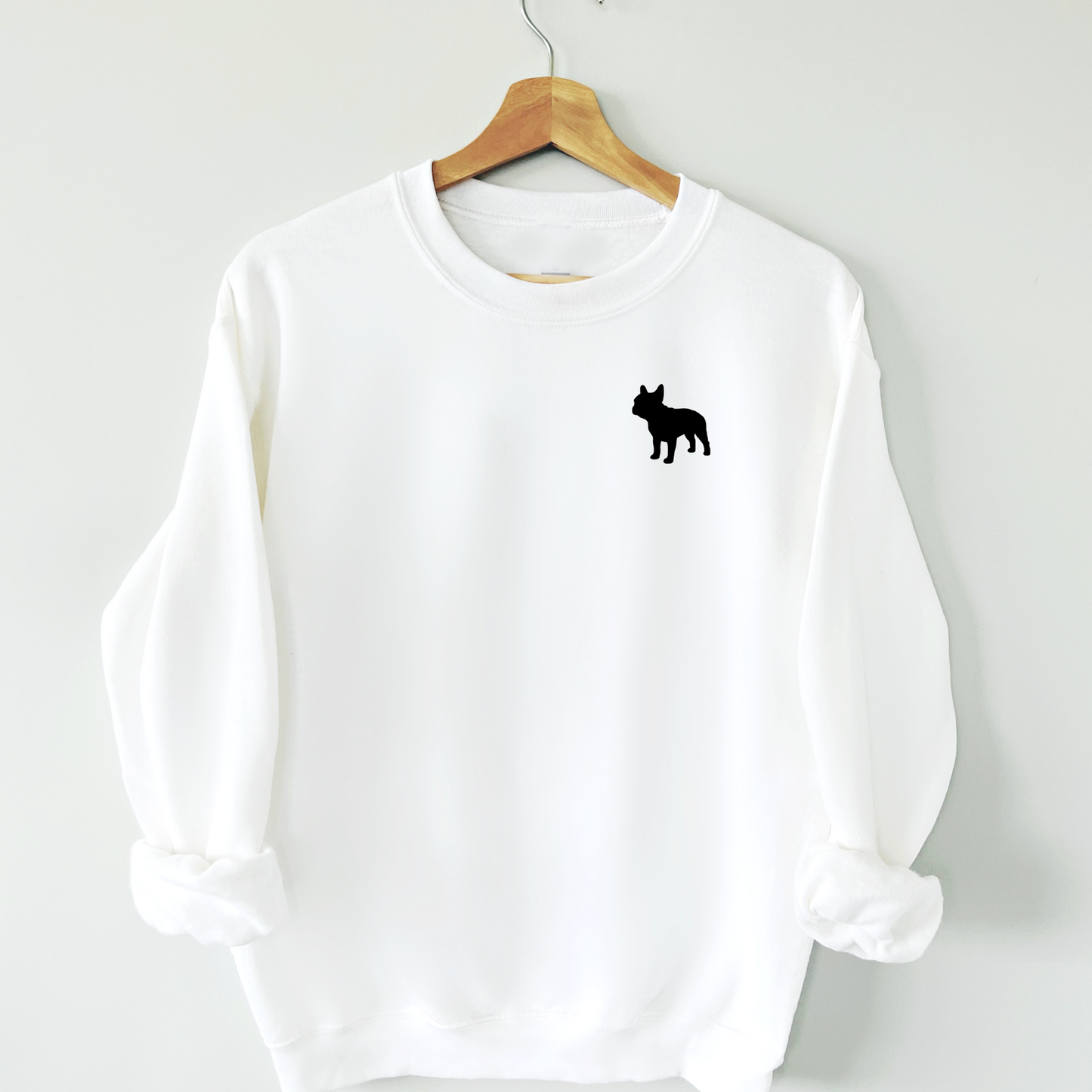 Dog Logo Sweatshirt - Customise with ANY Dog Breed - Unisex Relaxed Fit