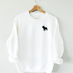 Load image into Gallery viewer, Dog Logo Sweatshirt - Customise with ANY Dog Breed - Unisex Relaxed Fit
